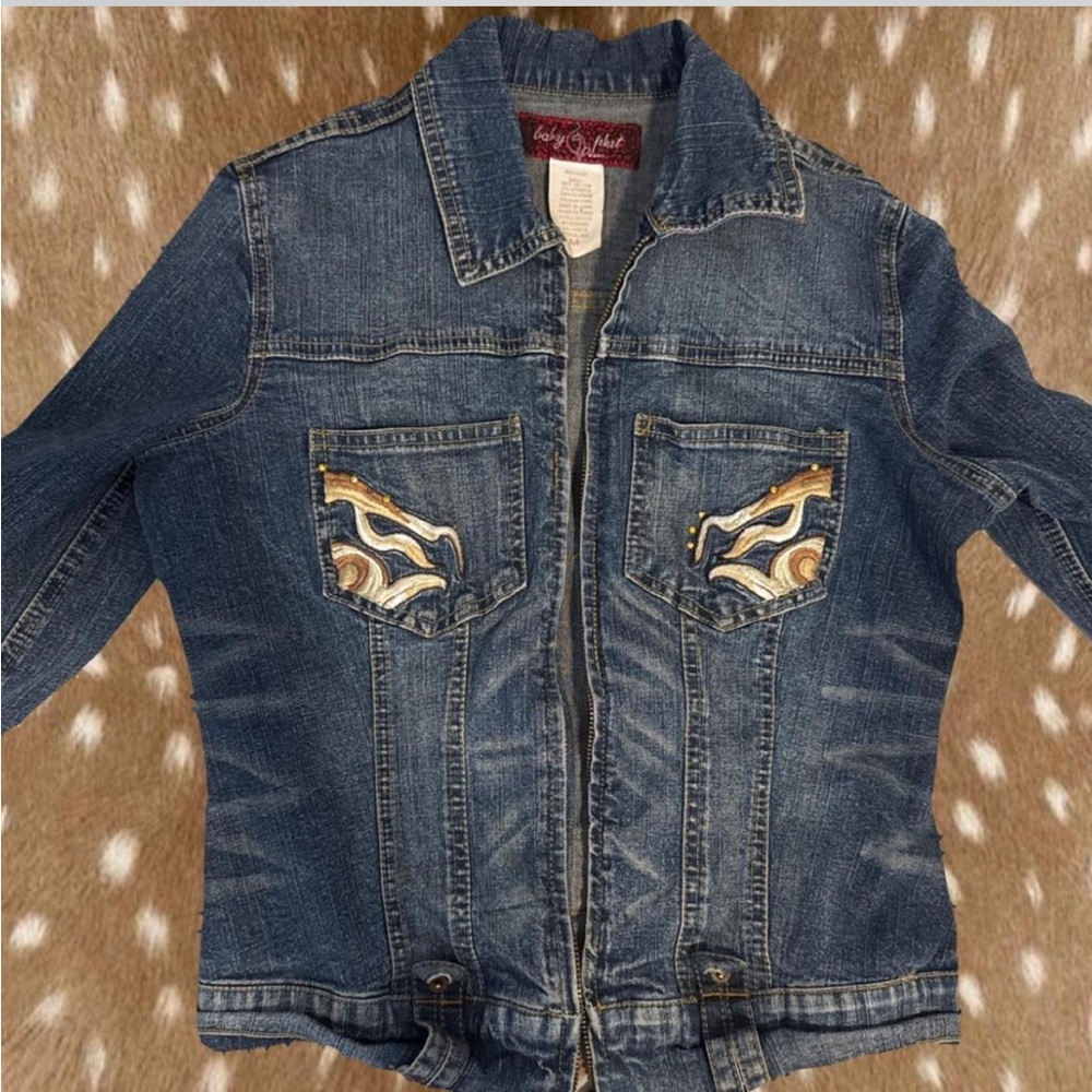 Baby Phat Denim Jacket with Red Label